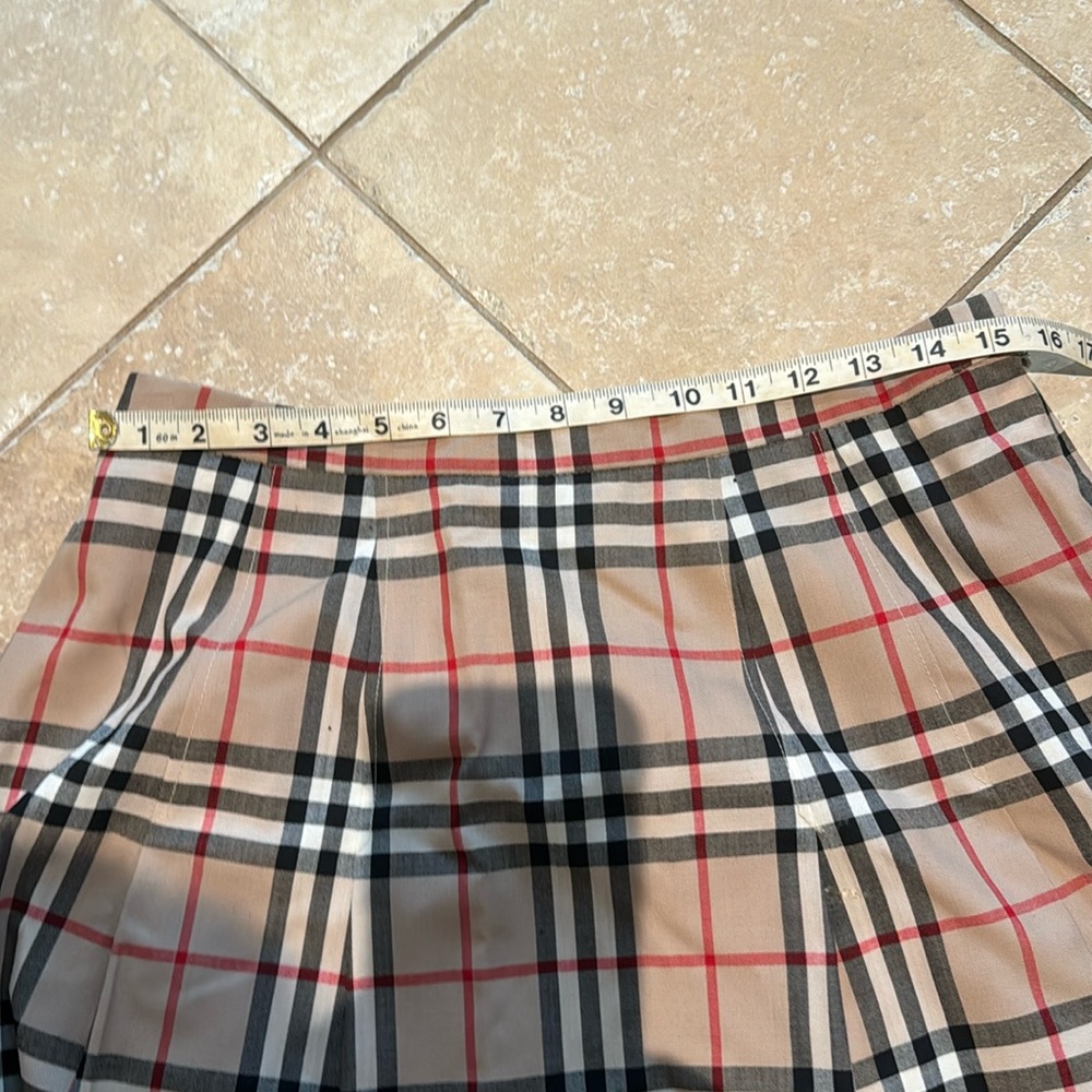 Vintage burberrys skirt